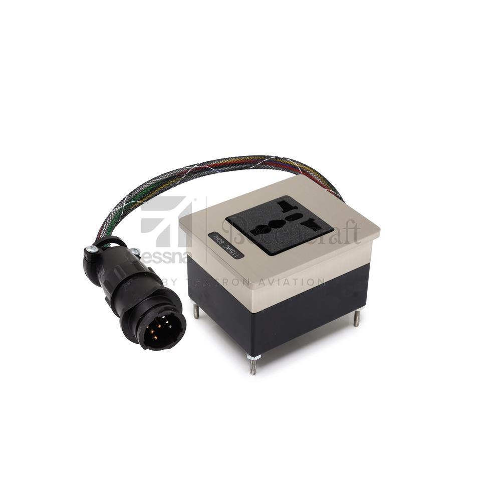 106304-2-2Q311|OUTLET, 115VAC SMOK SATN NKL